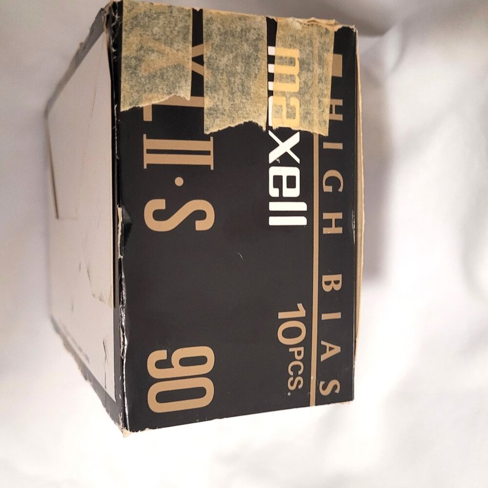 Box of 10 Maxell XL-II/XL-II-S Blank Cassette Tapes - Picture 6 of 8